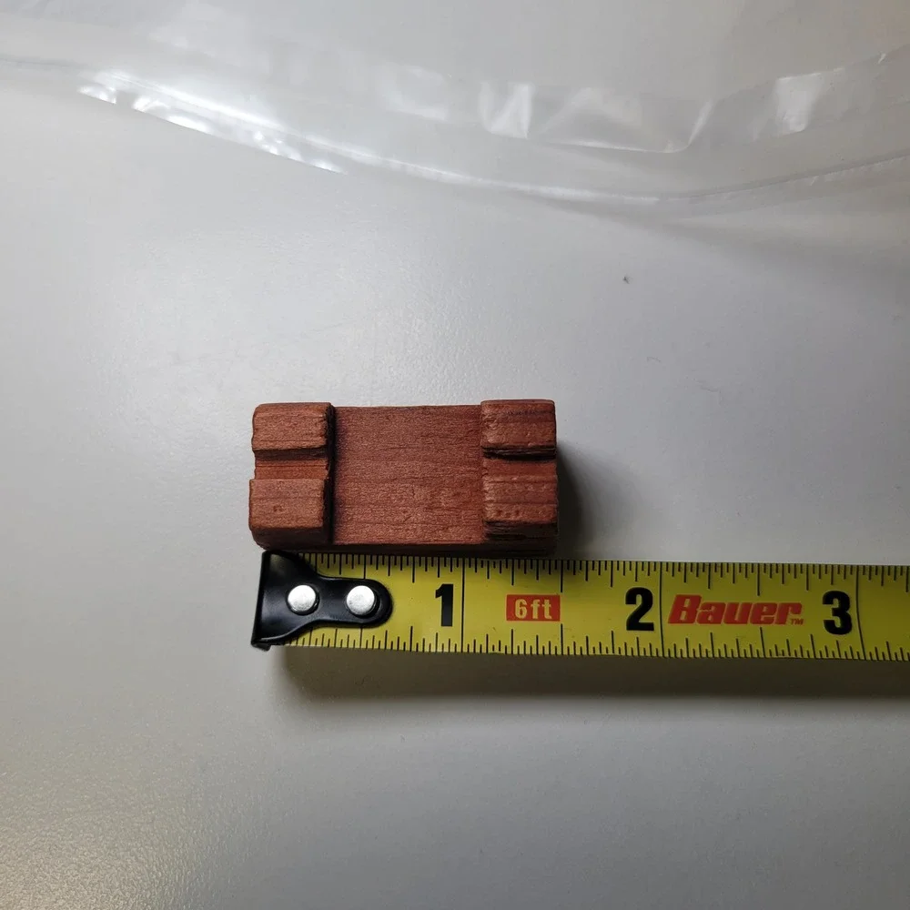 Vintage Lincoln Logs Wood Building Blocks Single Notch Square Lot‎ 1 lb 5 oz